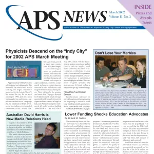 APS News March 2002