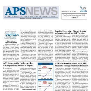 APS News February 2013