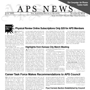 APS News June 1997