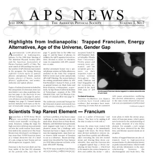 APS News July 1996